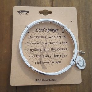 The Lord's Prayer Stretch Bracelet